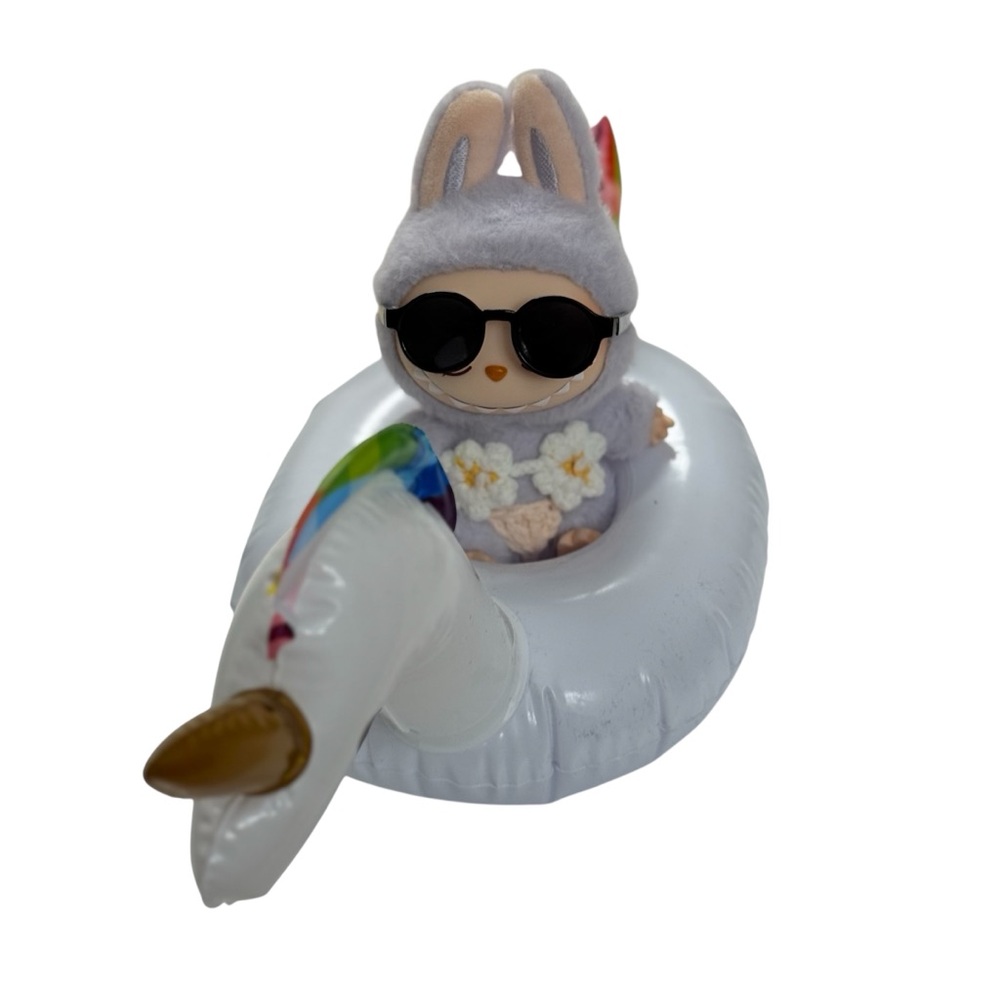 Labubu Beach Floatie, Bikini & Sunglasses Set